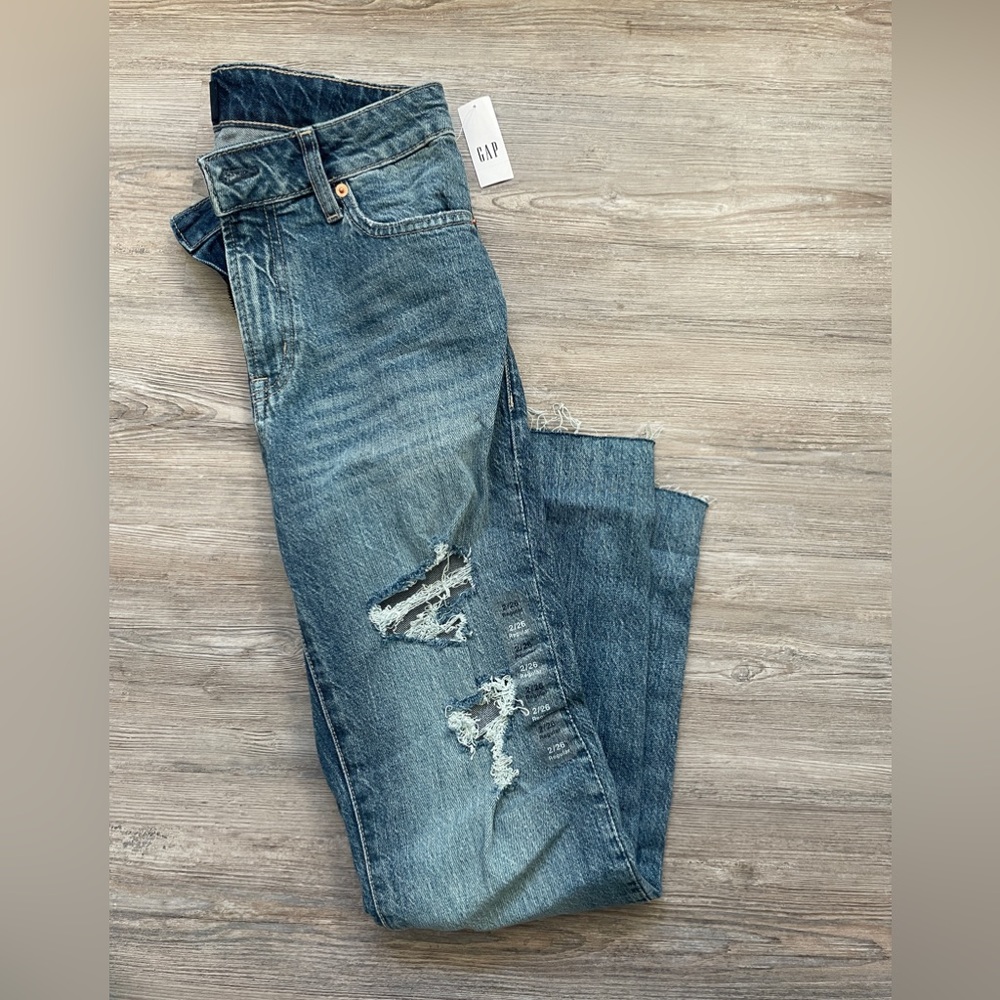 Gap Universal Slim Boyfriend Jeans Size 2/26R
